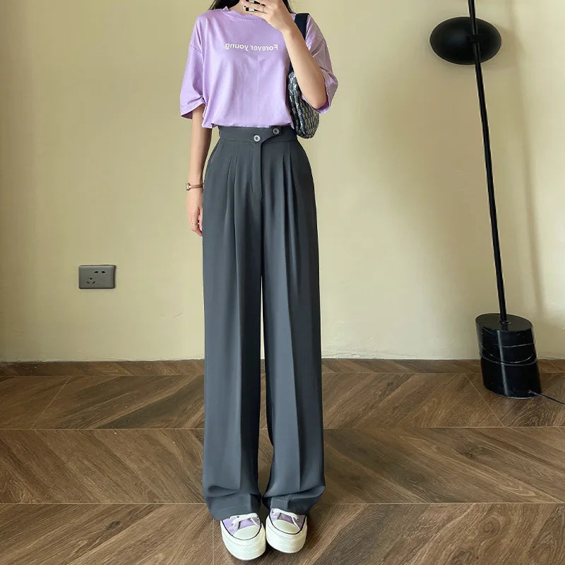 Pauline – Wide-Leg Linen Trousers