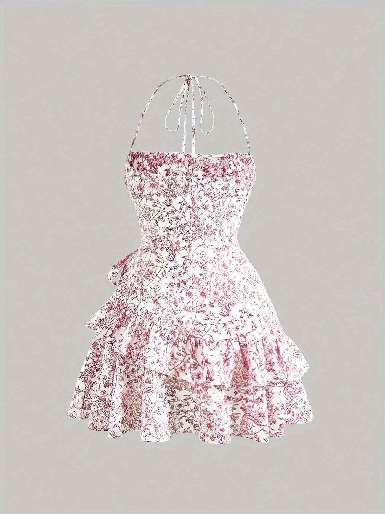 Ruffled floral dress – Fresh, lightweight, and charming