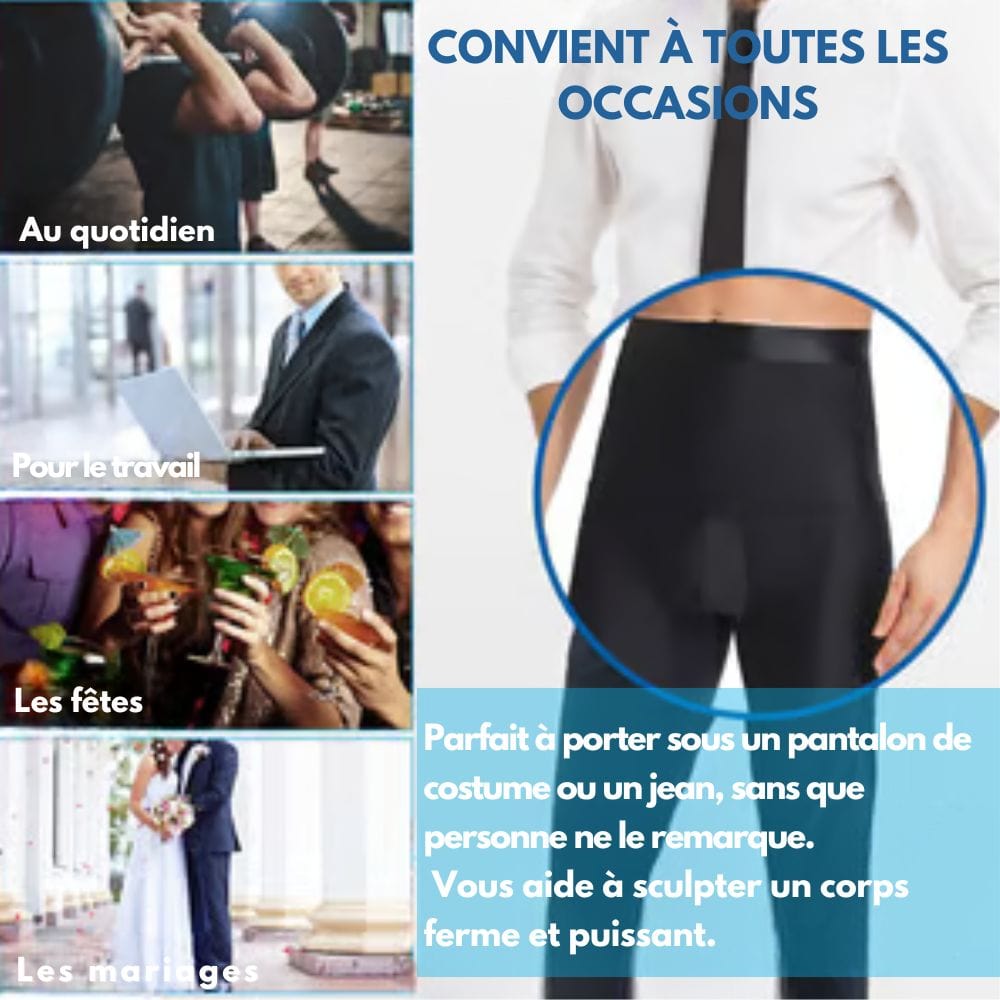 High-Waisted Shaping Boxer for Men