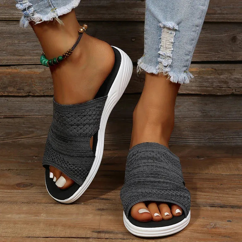 OrthoFeet™ – Orthopedic Comfort Wedge Sandals