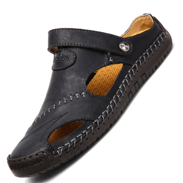 Chris™ Orthopaedic Leather Sandals — Supportive Fit with Everyday Comfort