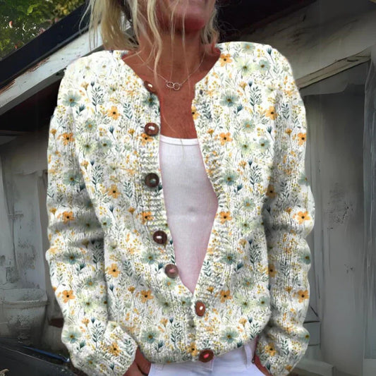 Kenza™ | Floral Wool Jacket