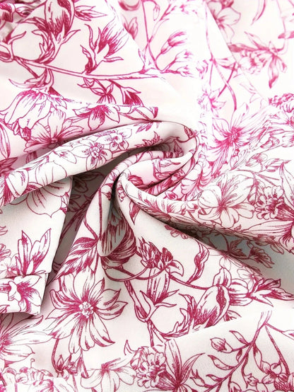 Ruffled floral dress – Fresh, lightweight, and charming