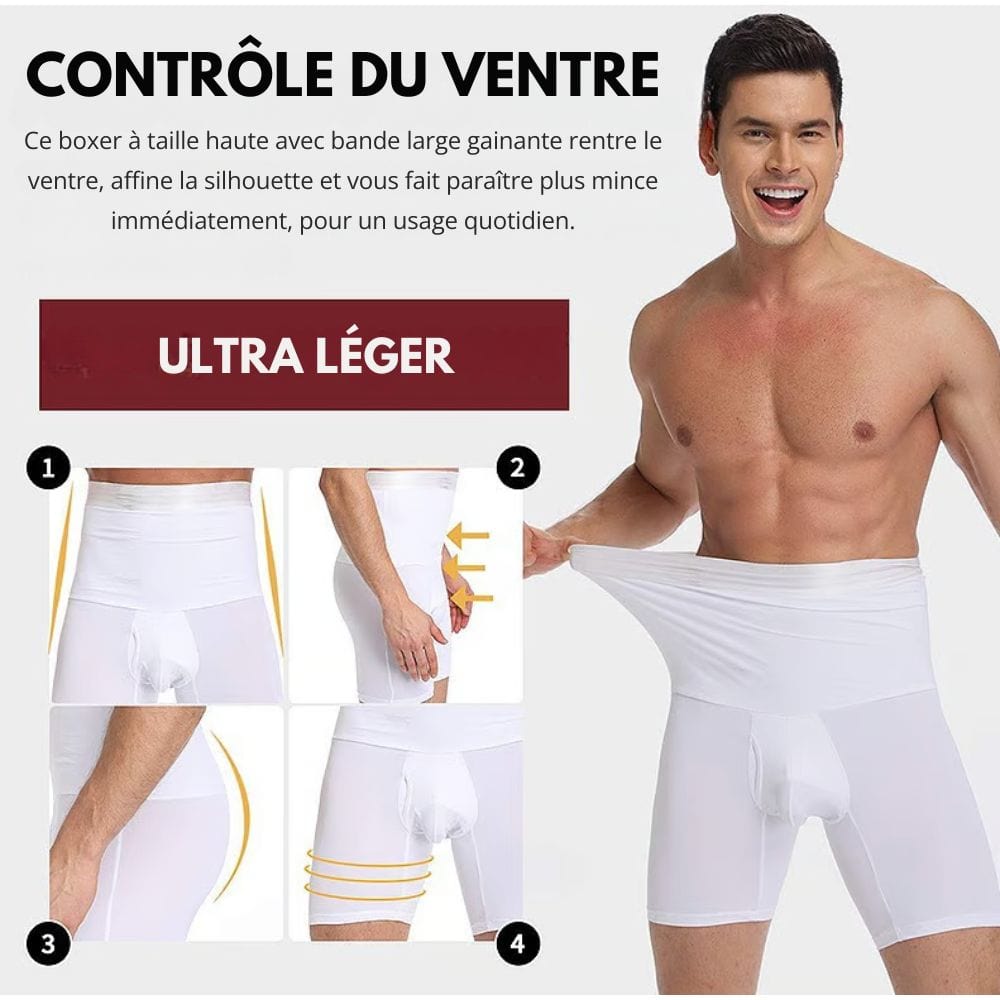 High-Waisted Shaping Boxer for Men
