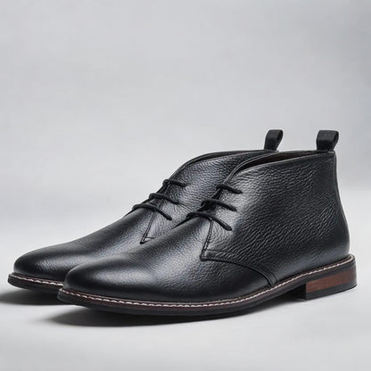Herold™ Leather Chukka Boots — Rugged Style with Lasting Comfort