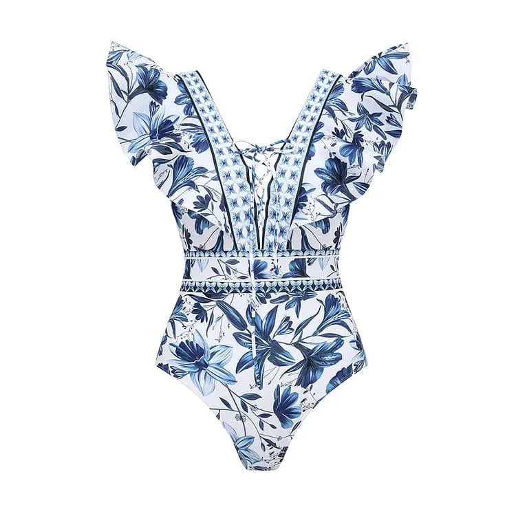 Swimsuit with Quick-Drying Skirt