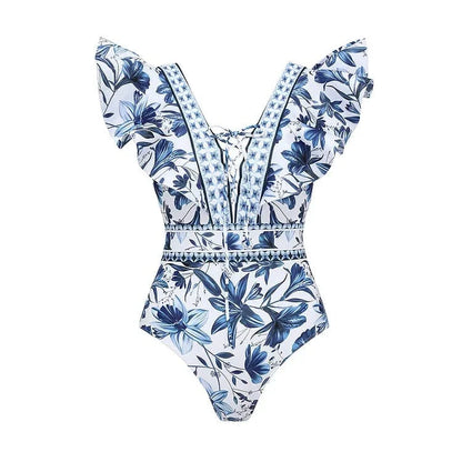 Swimsuit with Quick-Drying Skirt