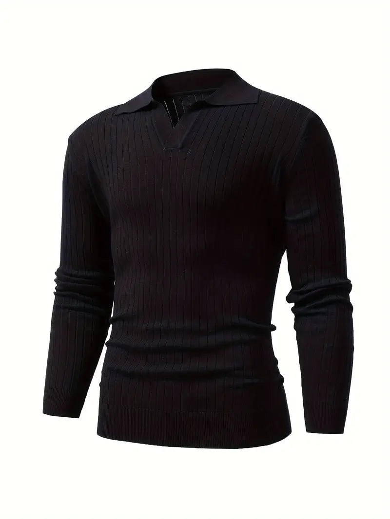 SOGNO: Muscle-Fit Knit Sweater