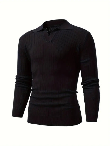 SOGNO: Muscle-Fit Knit Sweater