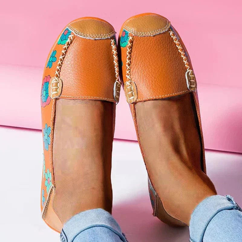 Floral comfort+ moccasins