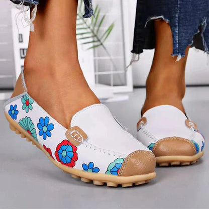 Floral comfort+ moccasins