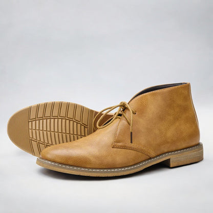 Herold™ Leather Chukka Boots — Rugged Style with Lasting Comfort
