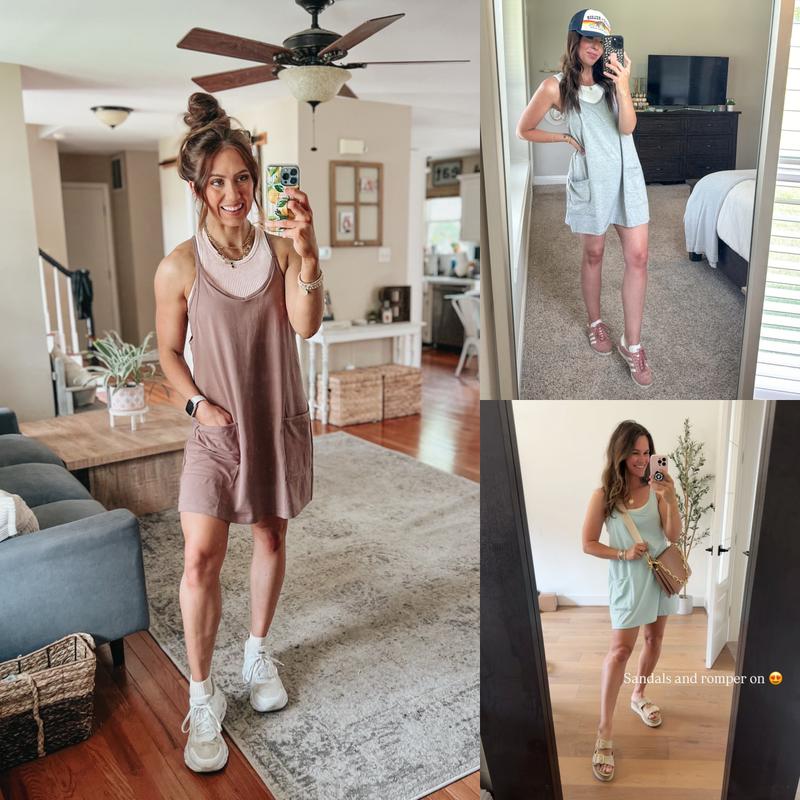 Emma™ Coastal Breeze Romper Dress