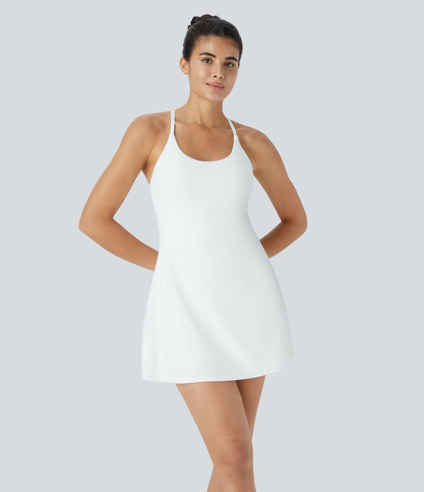 Softlyzero™ Plush Backless Active Dress-Easy Peezy Edition