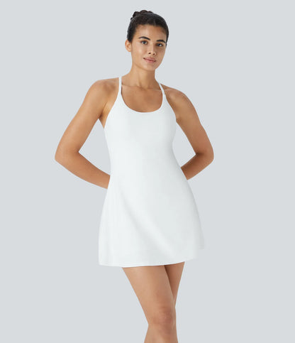Softlyzero™ Plush Backless Active Dress-Easy Peezy Edition