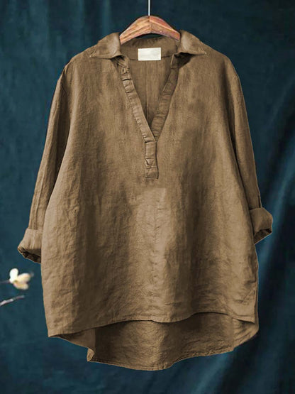 Andrea Linen Blouse
