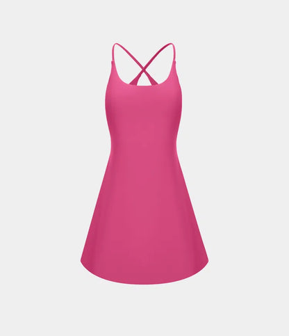 Softlyzero™ Plush Backless Active Dress-Easy Peezy Edition