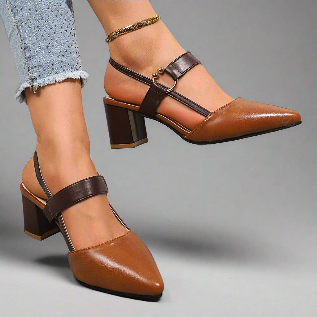 Henley Leather Heels