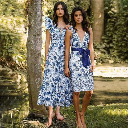 Swimsuit with Quick-Drying Skirt