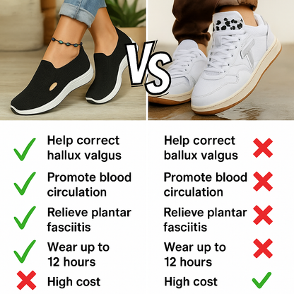 ErgoStepia™ – Women's Orthopedic Comfort Sneakers