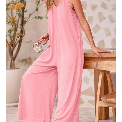Galadriel – Sleeveless Wide-Leg Summer Jumpsuit