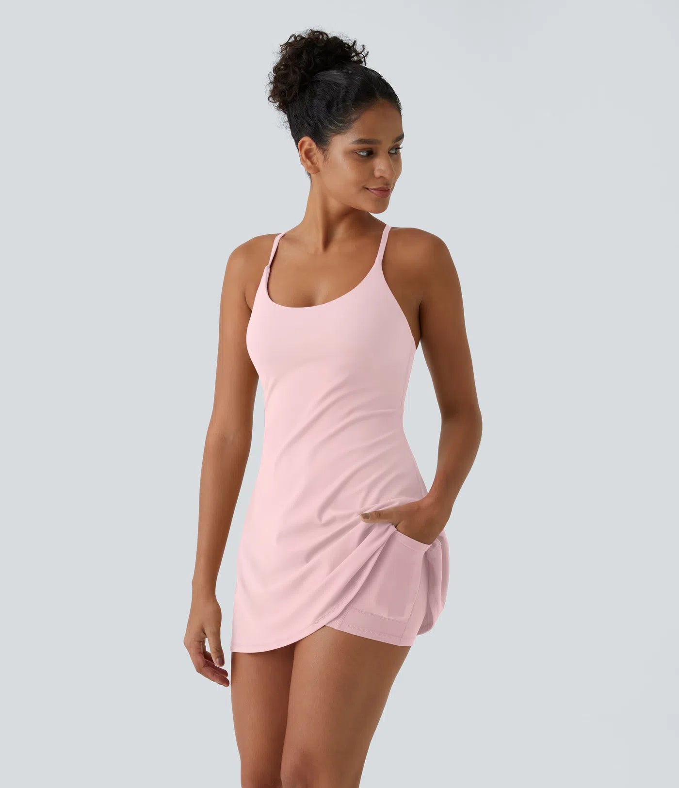 Softlyzero™ Plush Backless Active Dress-Easy Peezy Edition