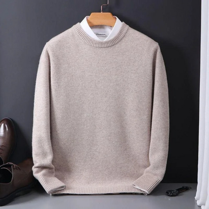 Thierry – Round Neck Wool Sweater