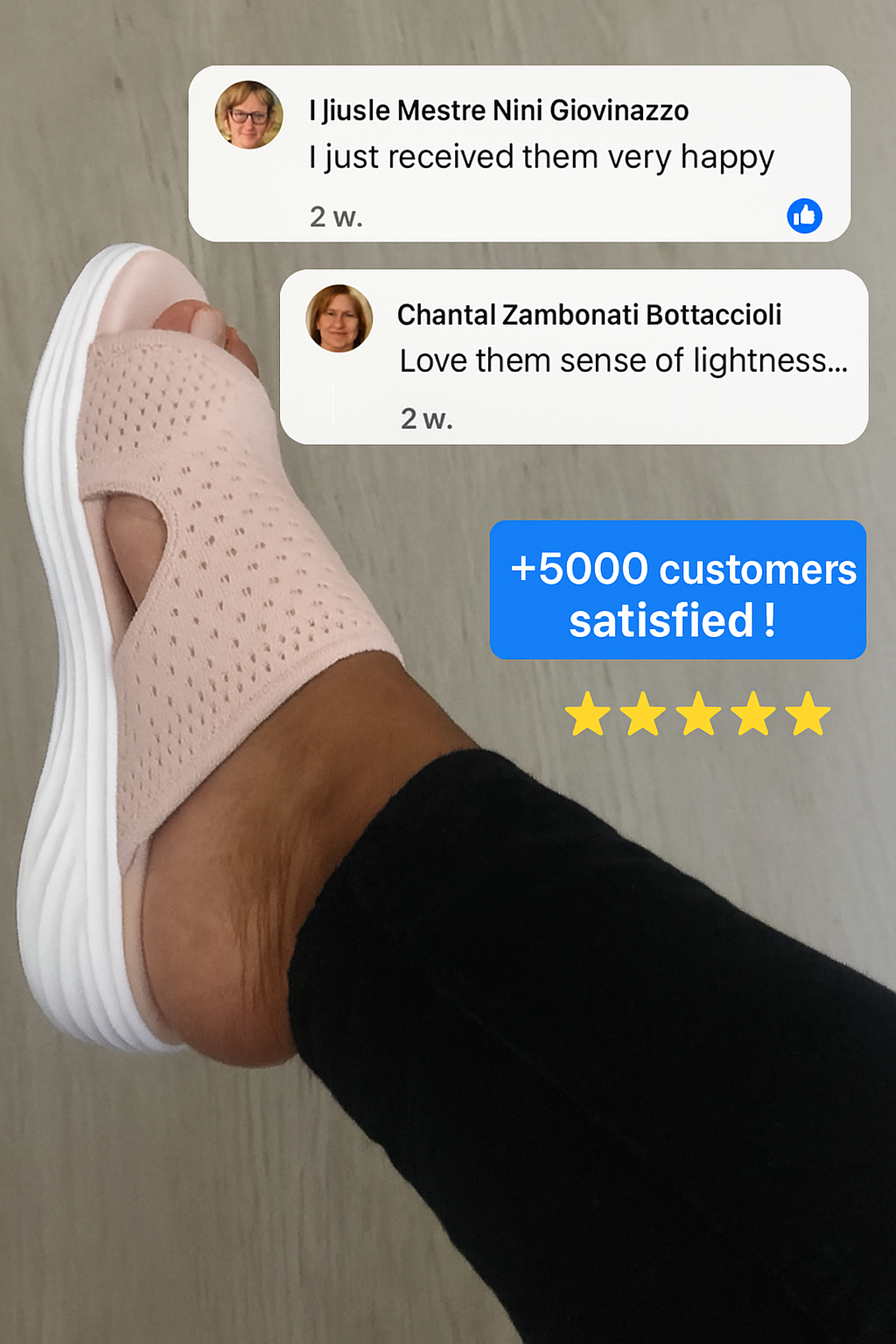 OrthoFeet™ – Orthopedic Comfort Wedge Sandals