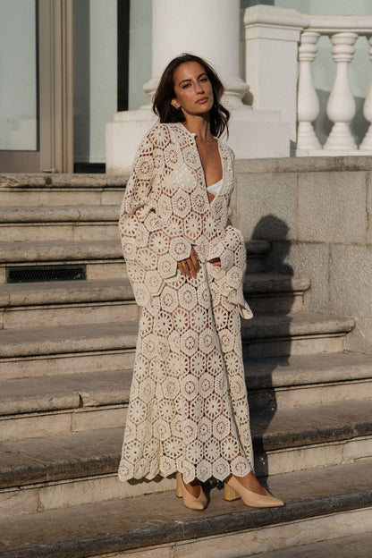 Alma | Long Lace Dress