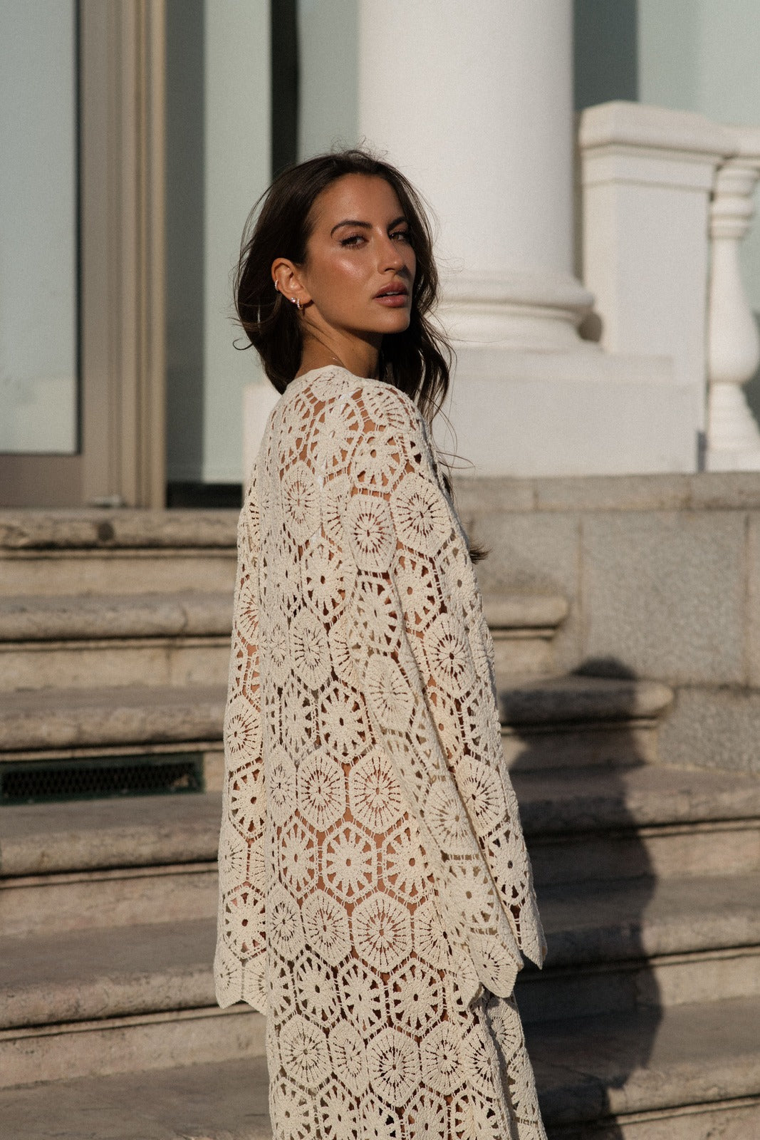 Alma | Long Lace Dress