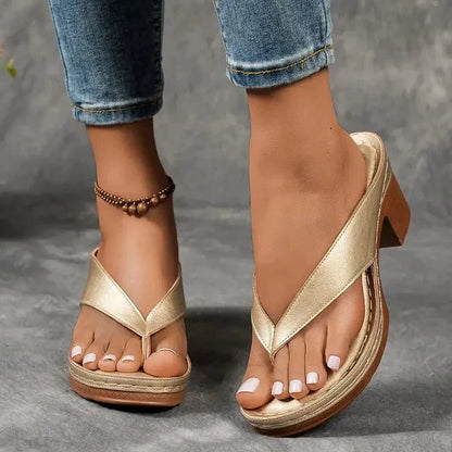 Orthopedic Heeled Sandals
