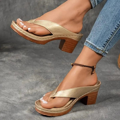 Orthopedic Heeled Sandals