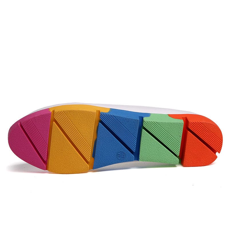 Breathable leather shoes