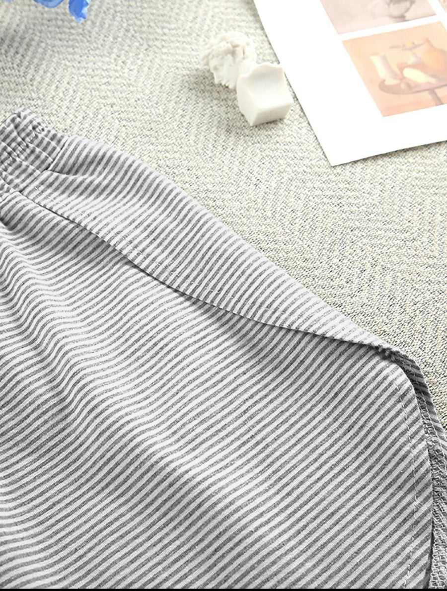 2 Piece Shorts Split Loungewear