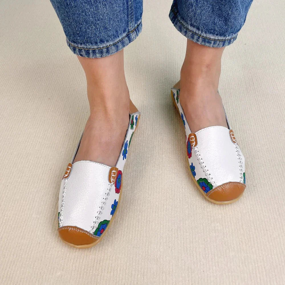 Floral comfort+ moccasins
