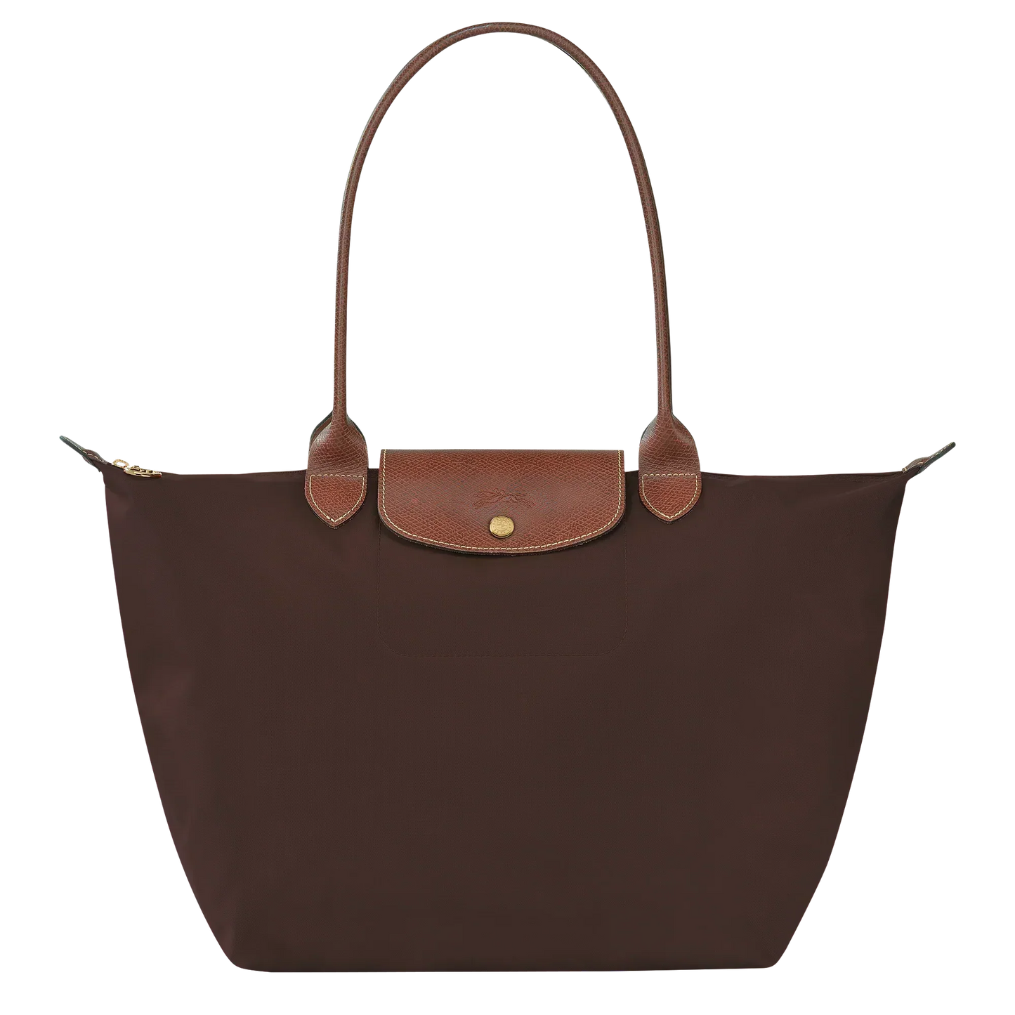 Longchamp - Large Le Pliage Tote, Brown