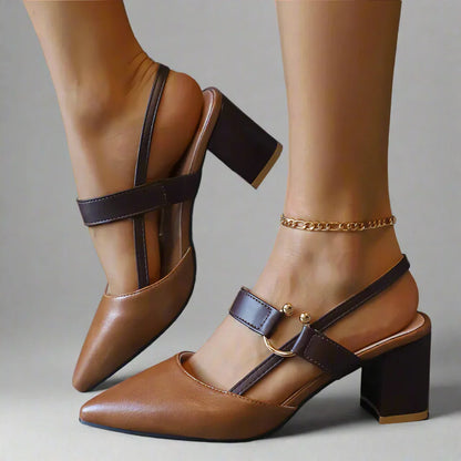 Henley Leather Heels