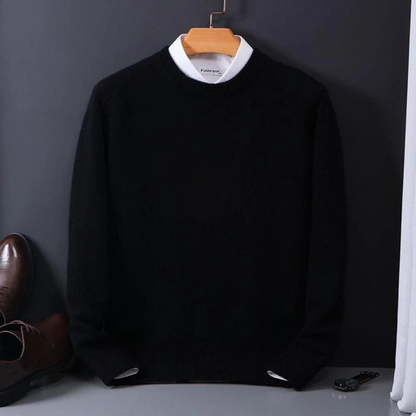 Thierry – Round Neck Wool Sweater