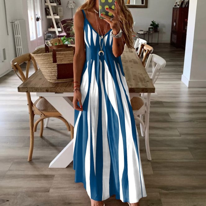 Milan™ Striped Maxi Dress