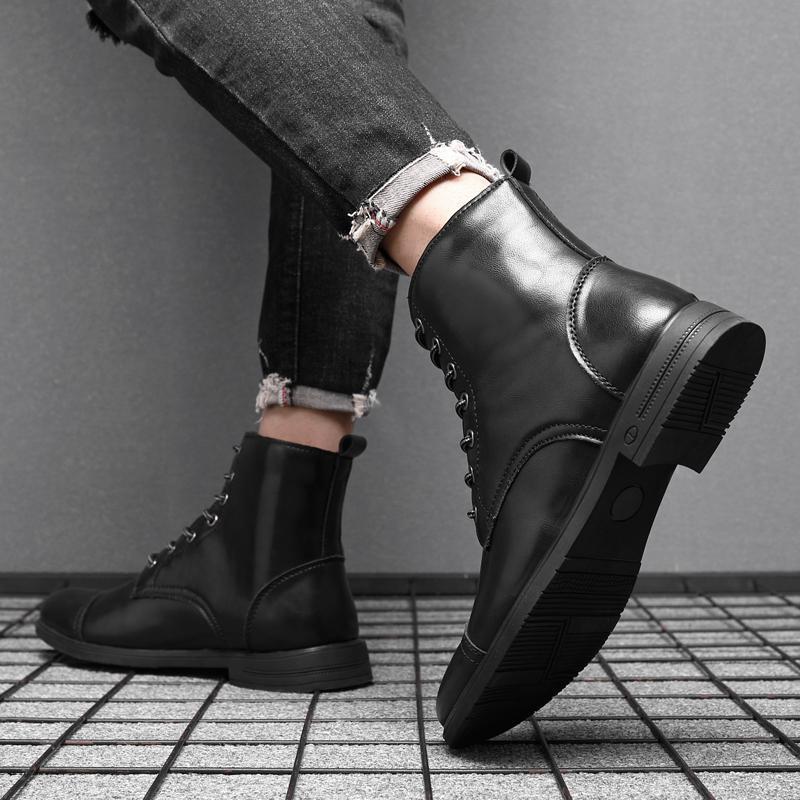Morgan™ Faux Leather Ankle Boots — Trendy Design with All-Day Support
