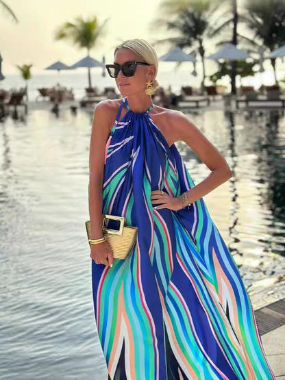 Carrie™ Halter Maxi Dress