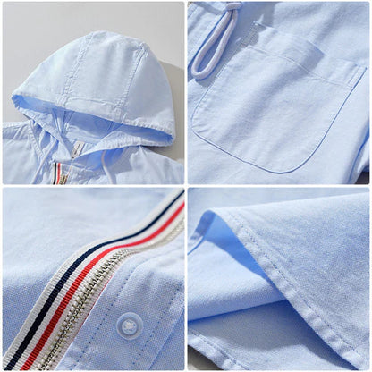 CASA LINEN HOODIE