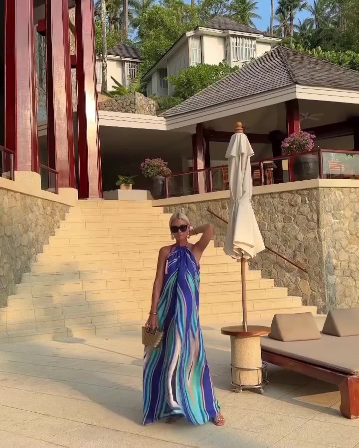 Carrie™ Halter Maxi Dress