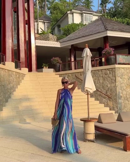 Carrie™ Halter Maxi Dress