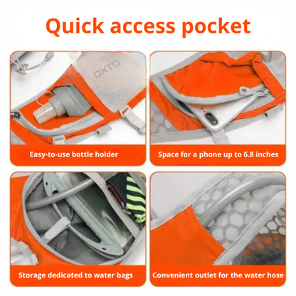 Waterproof & Multifunctional Backpack for Cyclists