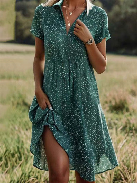 Juliette™ | Polka Dot Midi Dress