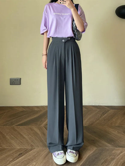 Pauline – Wide-Leg Linen Trousers
