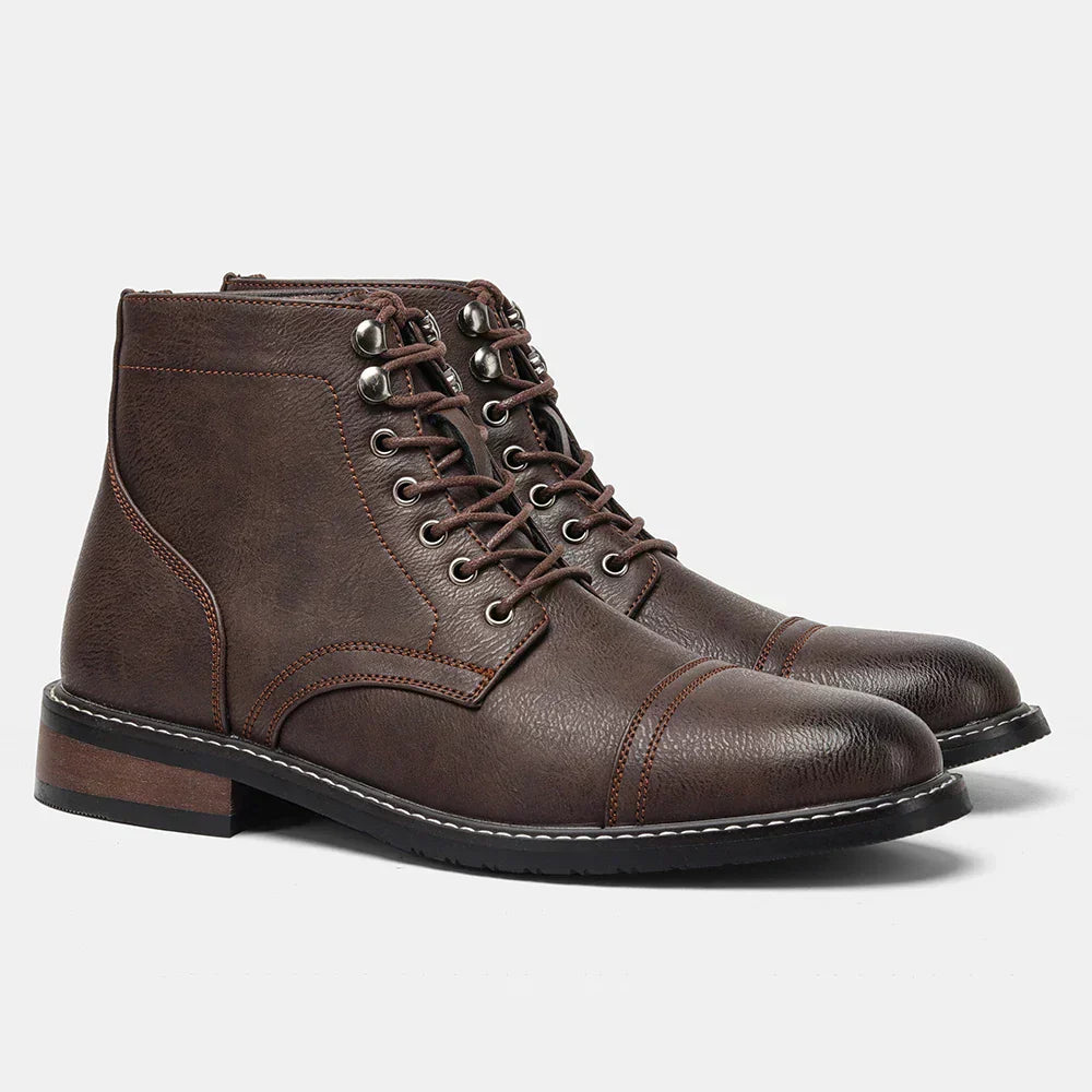 Wade™ Casual Leather Boots — Flexible Sole & Soft Lining for All-Day Wear