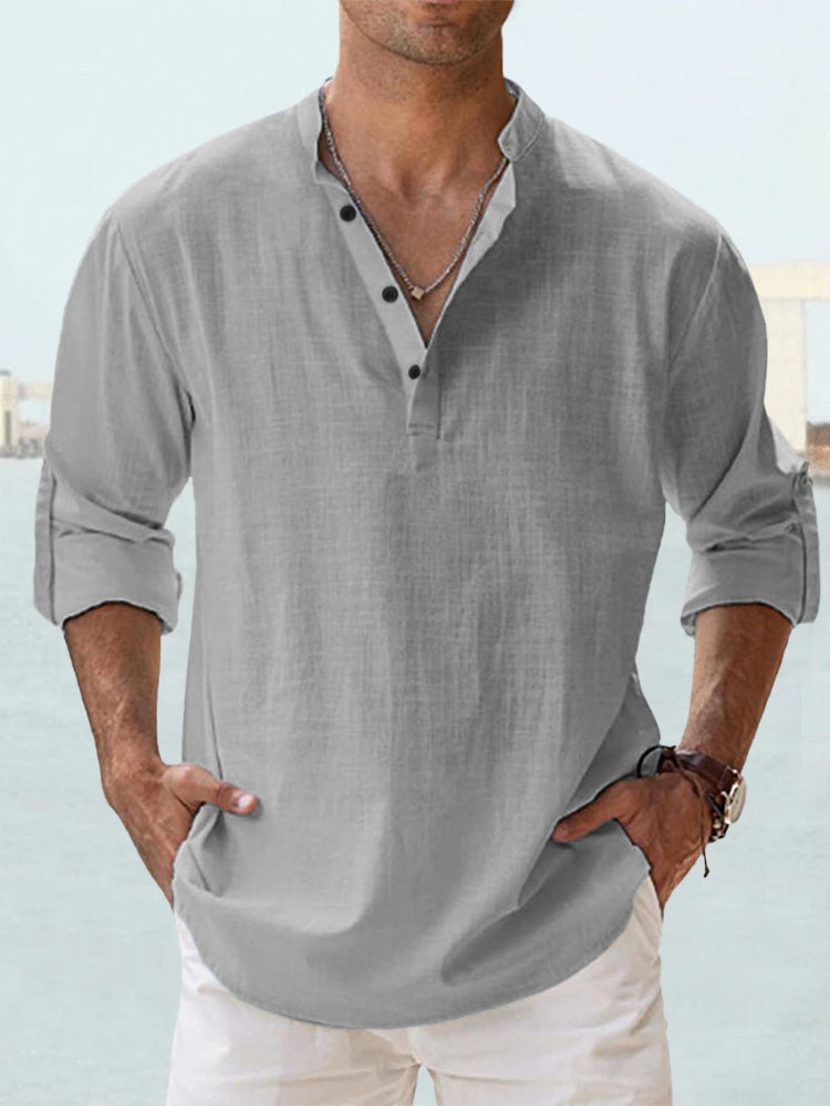 Adam™ | Breathable Linen Shirt
