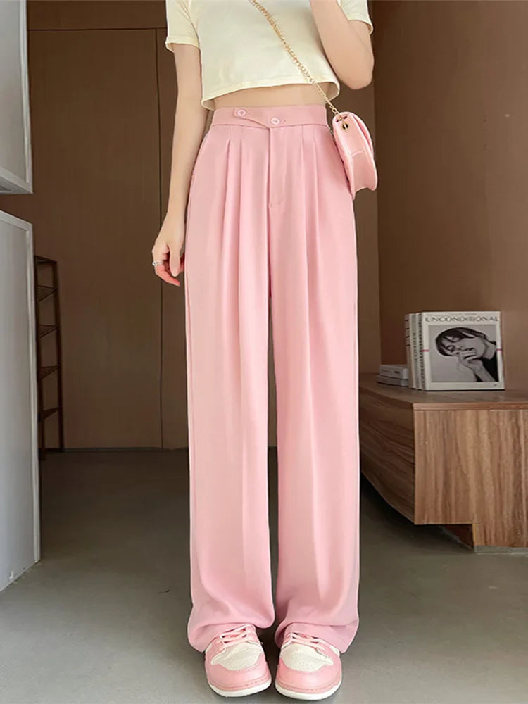 Pauline – Wide-Leg Linen Trousers
